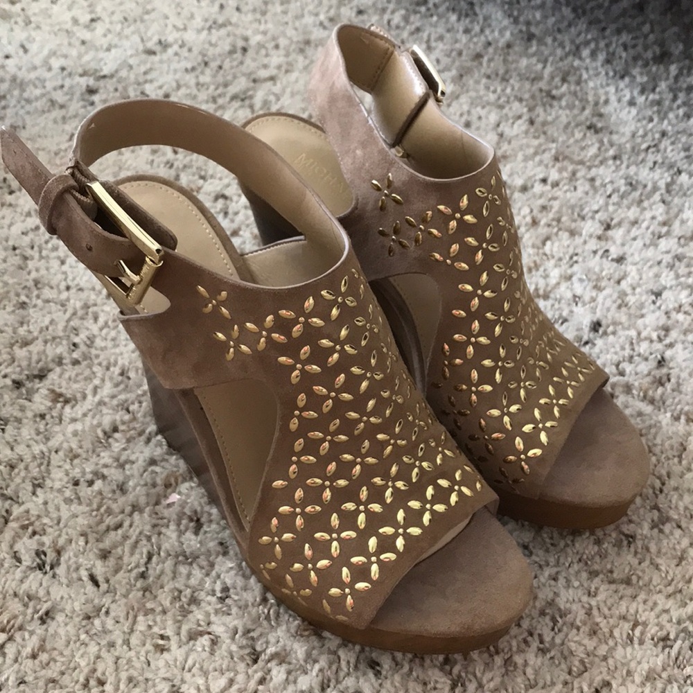 NWOT Michael Kors Wedges